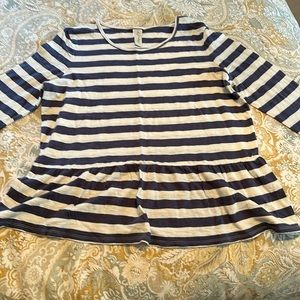 Allison Joy striped long sleeve top